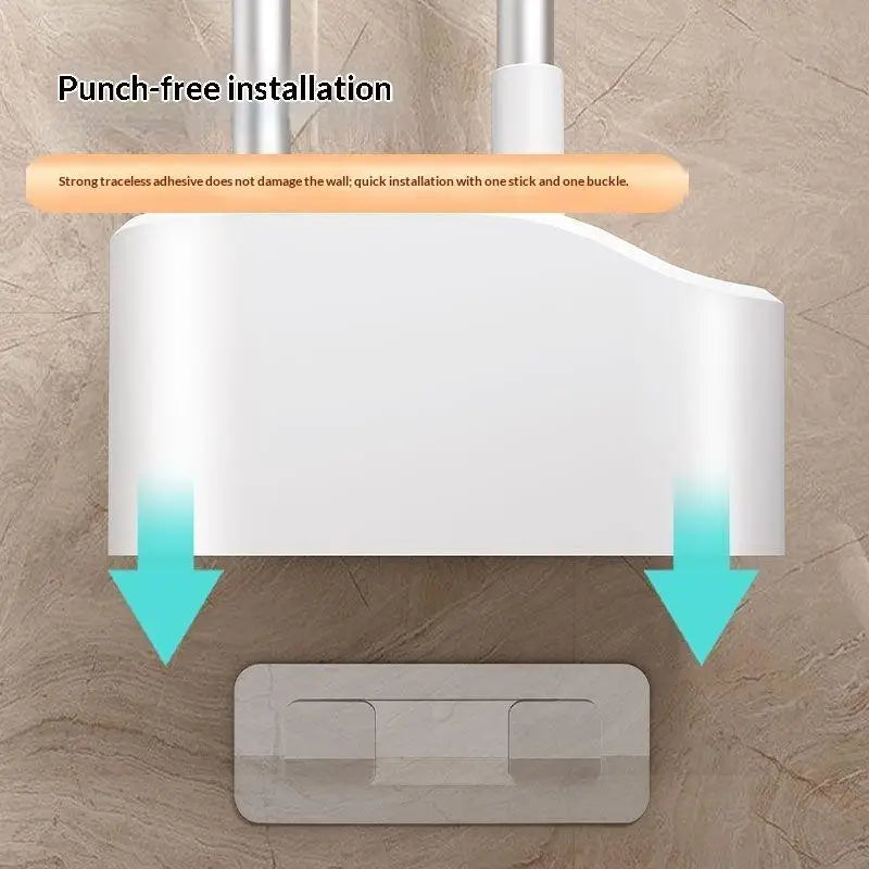 Bathroom Cleaning Made Easy with 4-In-1 Multifunctional Toilet Brush, Full 360° No Dead Corner Cleaning Set. - Problems Solved