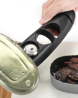 Kitchen Gadgets 8 in 1 Can Opener Multifunction Manual Jar - Problems Solved