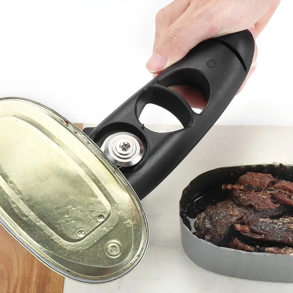 Kitchen Gadgets 8 in 1 Can Opener Multifunction Manual Jar - Problems Solved