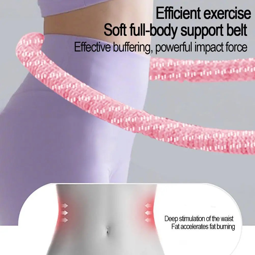 Fitness Circle Portable Exercise Ring Foldable Waist Shaping Soft - Problems Solved