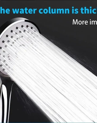 Bathroom Pressurized Hand Shower Package Accessories Shower Nozzle Large Water Output 5 Models Universal Adaptation Save Water - Problems Solved