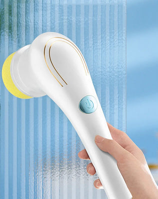 Household Cleaning Brush Multifunction USB 5 in 1 Bathroom - Problems Solved