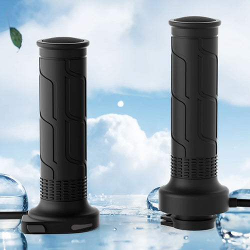 1 Pair 12V 22mm Motorcycle Hand Heated Grips 5-Gear Temperature Adjustable Electric Heating Handle Universal Motorcycle Hot Grip - Problems Solved