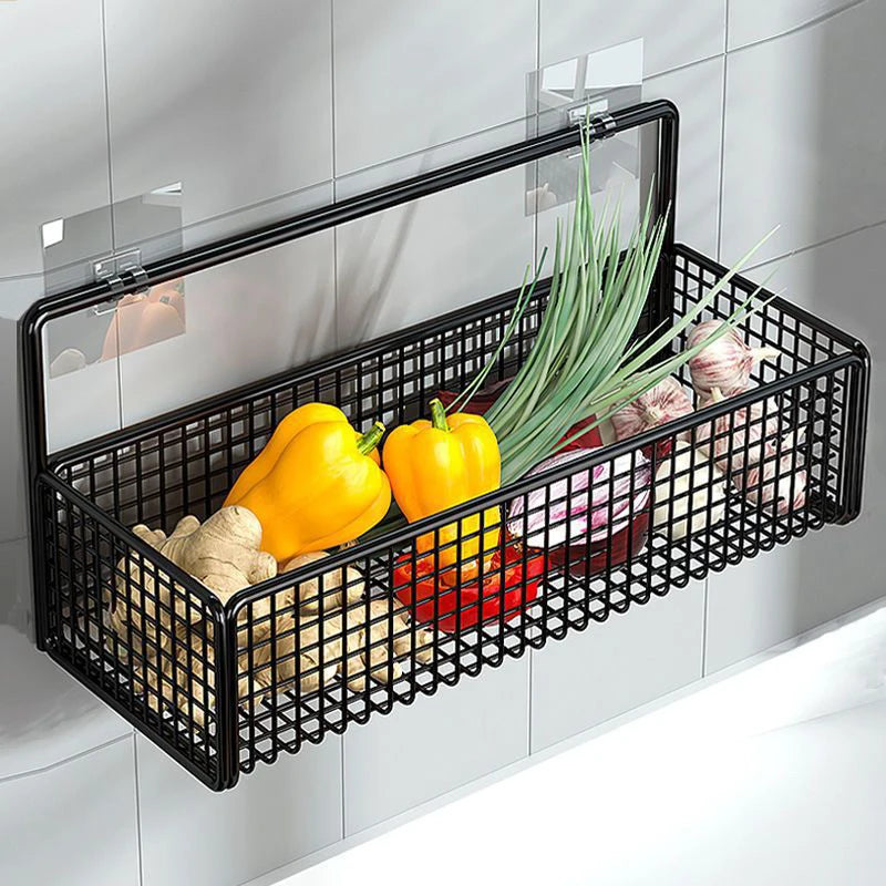 Wall-Mounted Multifunctional Storage Rack Bathroom Organizer No-Punch Toiletries Shelf Space Saving for Kitchens And Bathrooms - Problems Solved