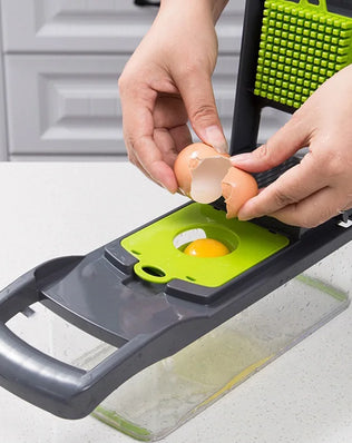 Kitchen artifact, vegetable cutting artifact, multifunctional slicer, slicer, slicer, kitchen utensil - Problems Solved