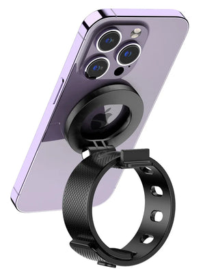 Magnetic Hand Strap MagSafe Phone Mount for Fitness Equipment, Strong Magnet Fit iPhone 16/15/14 & Android, Hands-Free Holder - Problems Solved