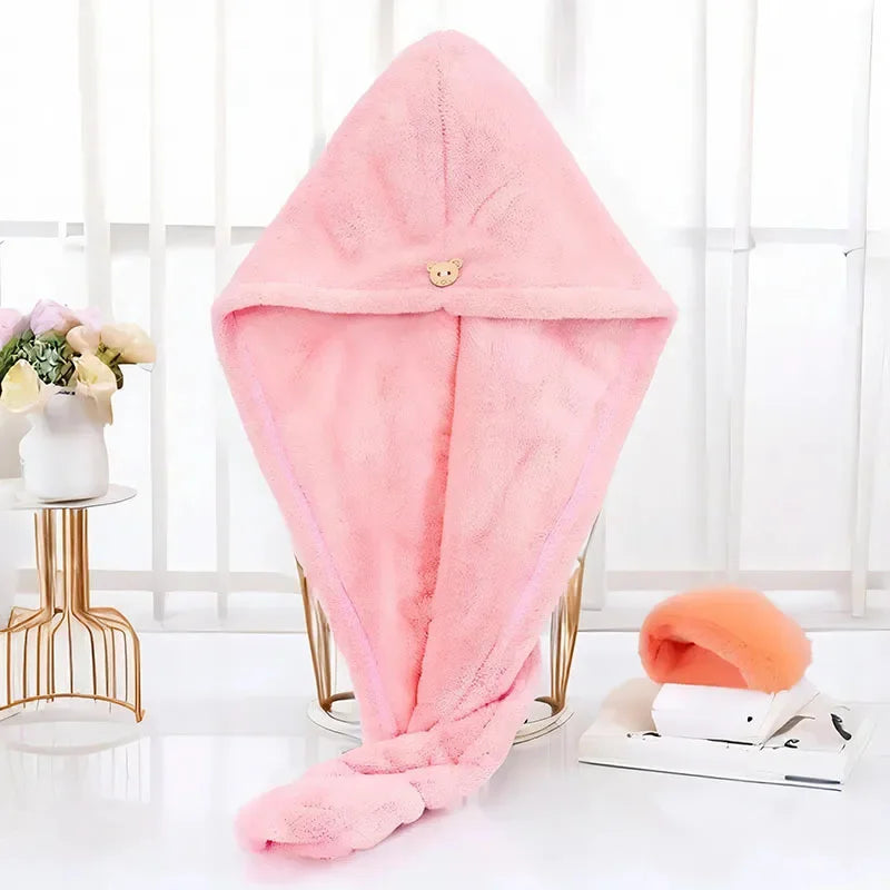 Bath Towels Soft Bathroom Accessories Microfiber Microfiber Towels Blow Dry Towels Bathroom Amenities Shower Caps Quick For Home - Problems Solved