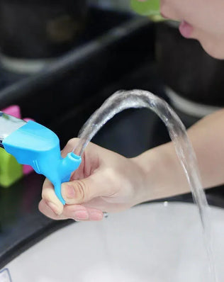 Bathroom Silicone Faucet Extender Bathroom Sink Device Home Multifunctional Cleaning Tools Children Faucet Extenders Kitchen - Problems Solved