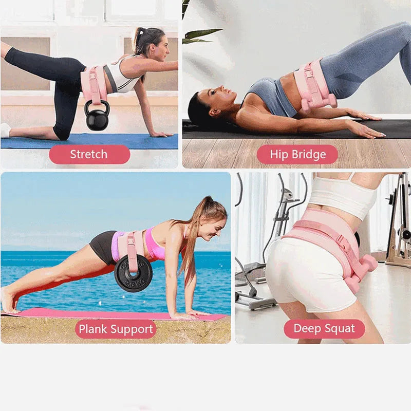 Home Gym Fitness Equipment Hip Bridge Weight Belt Fitness Waist - Problems Solved