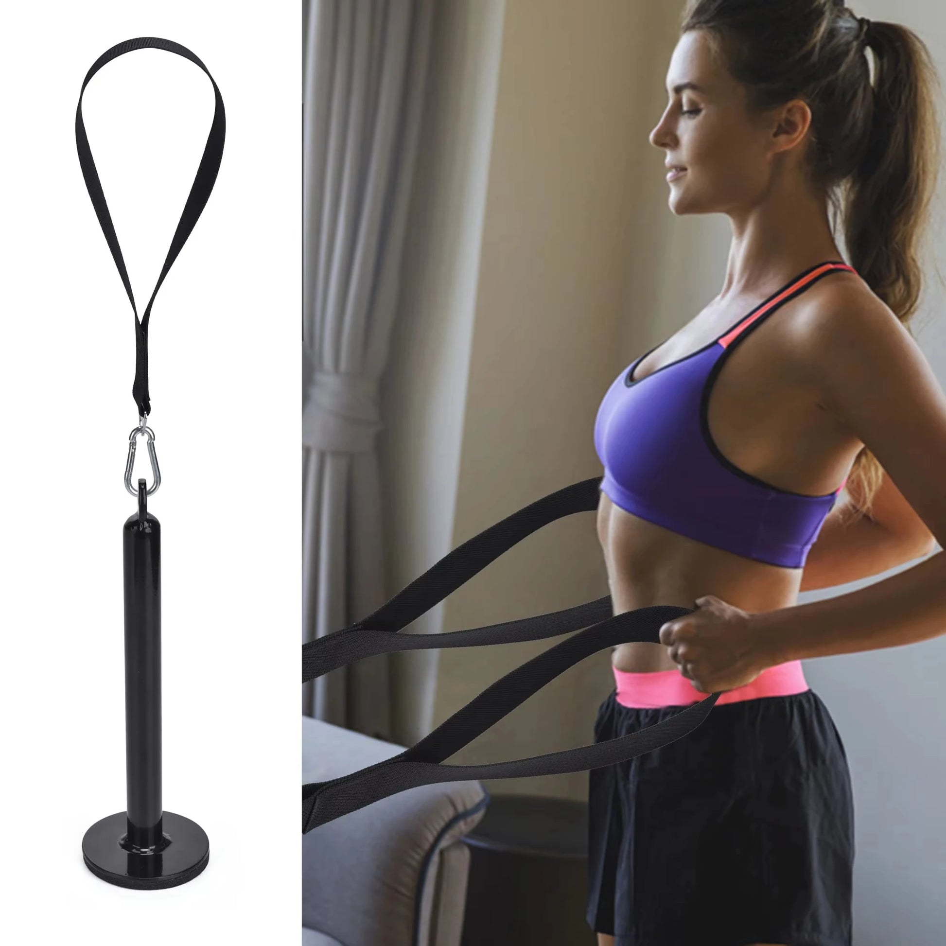 Fitness Arm Wrestling Training Strap Home Gym Wrist Forearm Arm Blaster & Hand Grip Band for Armwrestling Pronation Rope - Problems Solved