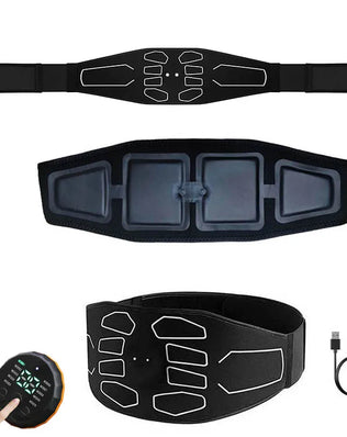 120cm Abdominal Massager Waist Belt Fitness Equipment Muscle - Problems Solved