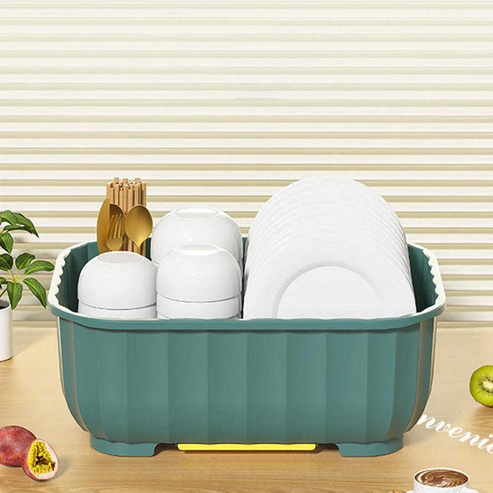 Kitchen Drain Cabinet With Lid, Bowl Box For Storing Dishes - Problems Solved