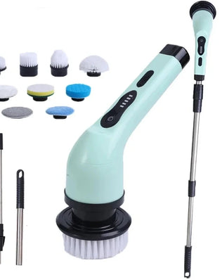 9-in-1 Electric Cleaning Brush Electric Spin Cleaning Scrubber - Problems Solved