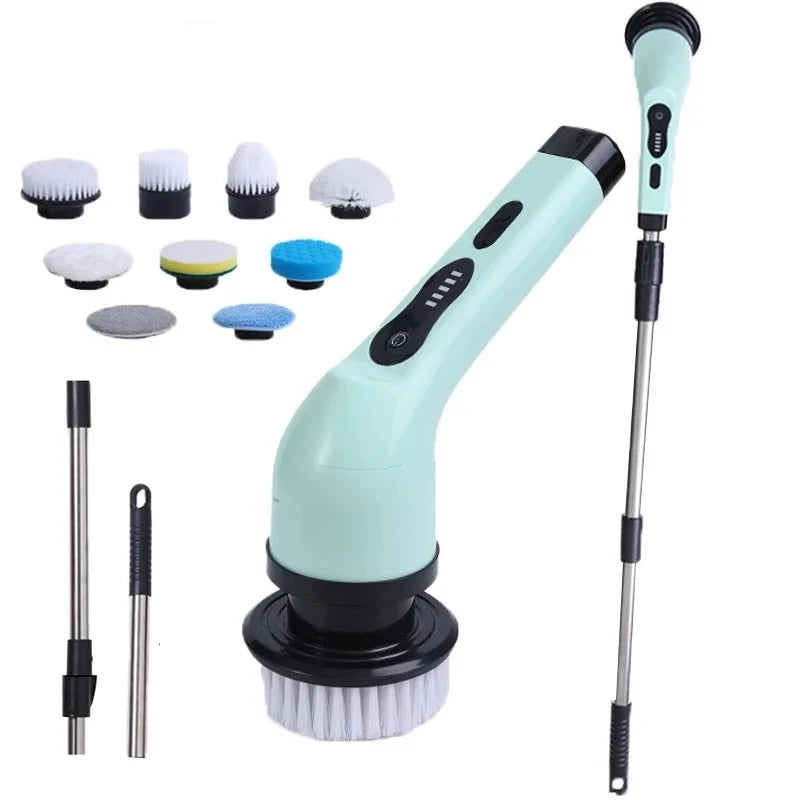 9-in-1 Electric Cleaning Brush Electric Spin Cleaning Scrubber - Problems Solved