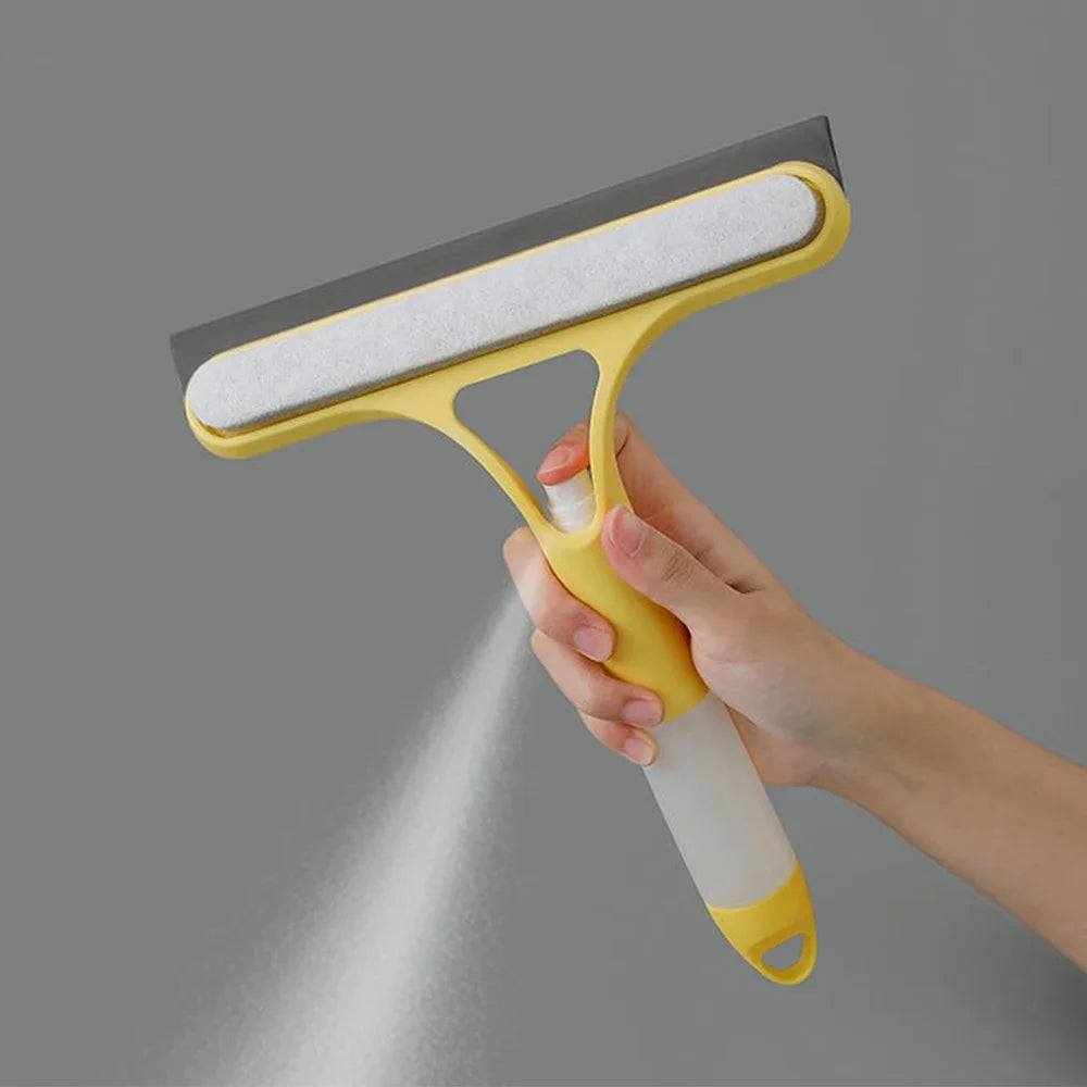 3 in 1 Window Cleaning Squeegee Multi Function with Spray Bottle - Problems Solved
