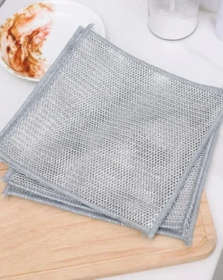 Magic Cleaning Cloth Metal Steel Wire Dish Pot Washdishing Cloths - Problems Solved