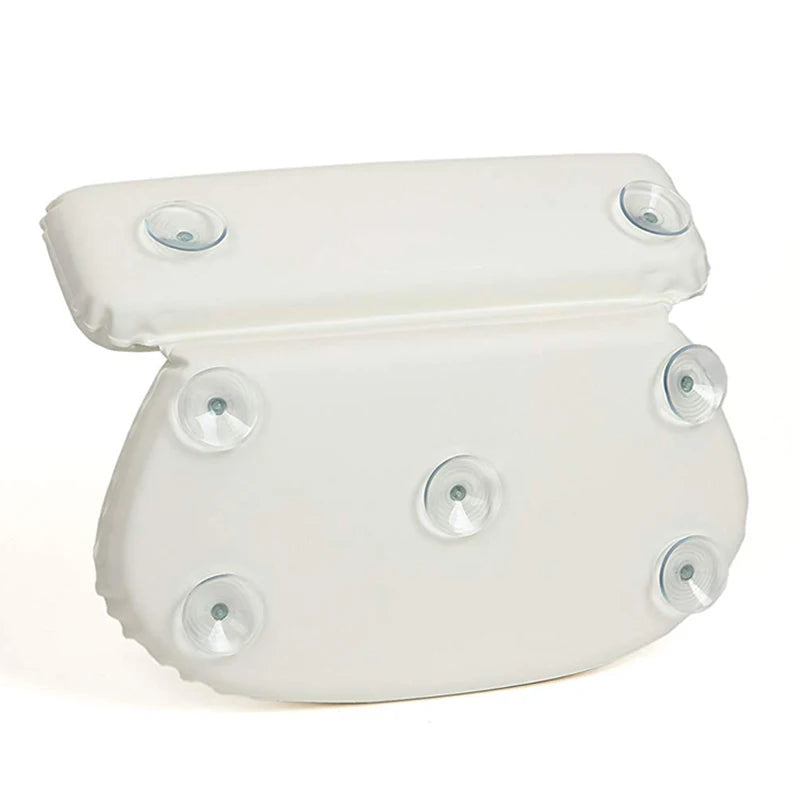 Luxury Bathroom Accessories for Men and Women, Bathtub Decoration, Essential Bathroom Items: Non-Slip Waterproof Pillow with Strong Suction Cups, Hot Tub Neck Support, Bathtub Spa Pillow, Oval Shape - Problems Solved