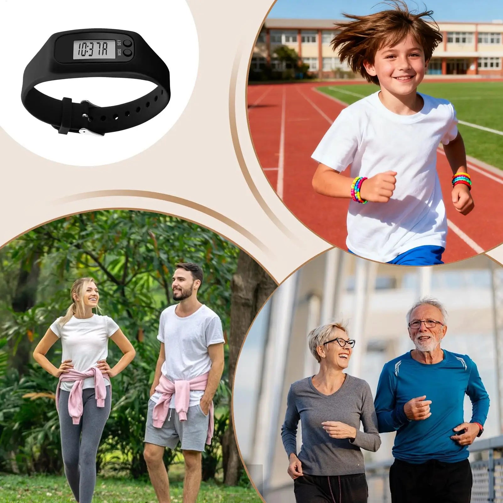 Pedometer Wristband With Pedometer LCD Screen - Problems Solved