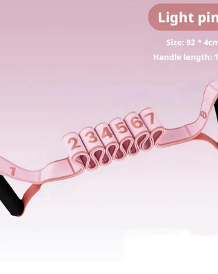 Fitness Resistance Band For Yoga Pilates Stretching Fitness Training 8 Adjustable Resistance Level Digital Marking Fitness Suppl - Problems Solved