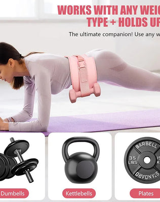 Home Gym Fitness Equipment Hip Bridge Weight Belt Fitness Waist - Problems Solved