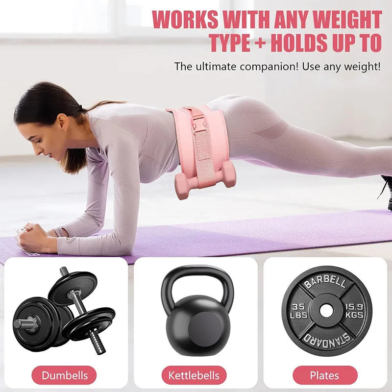 Home Gym Fitness Equipment Hip Bridge Weight Belt Fitness Waist - Problems Solved