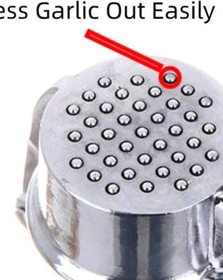 Kitchen Gadgets Garlic Press Stainless Steel Garlic Mincer Garlic Peeler and Cleaning Brush Ginger Peeler Household Tools - Problems Solved