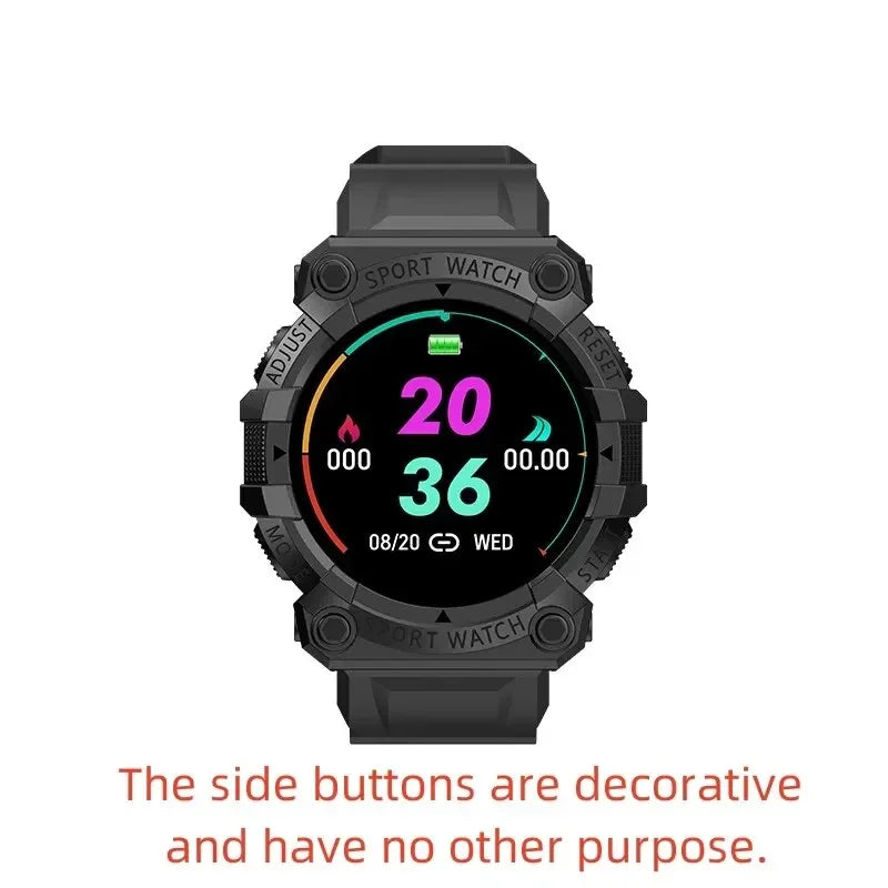 Smart Watch Fitness Bracelet Sport Pedometer Control Music BT Connection Clock Alarm Weather Message Smartwatch FD68S Y56 - Problems Solved