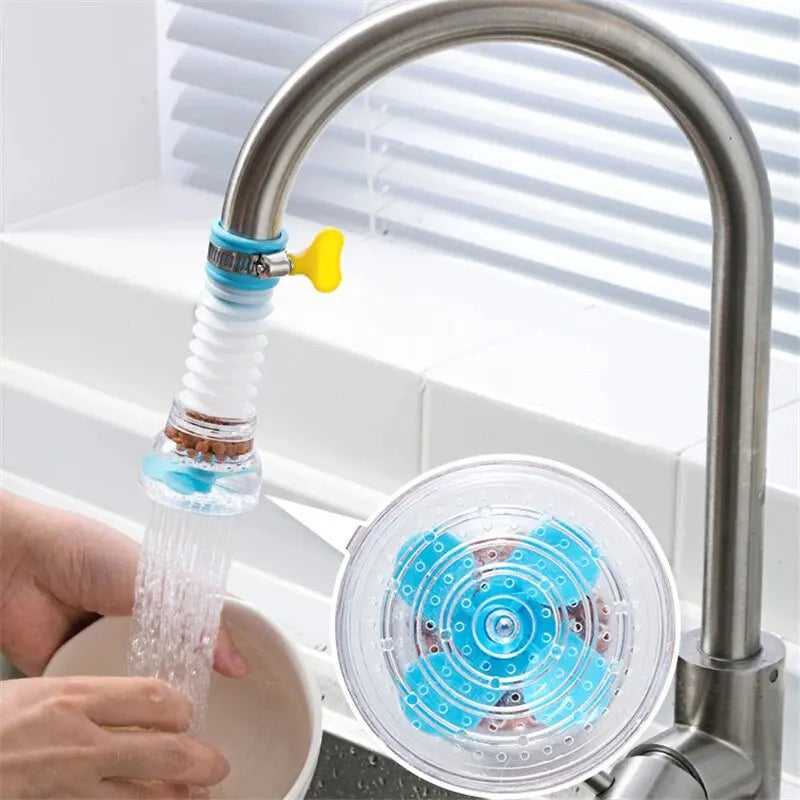 Kitchen Anti-Splashing Faucet Can Rotate Extend The Filter - Problems Solved