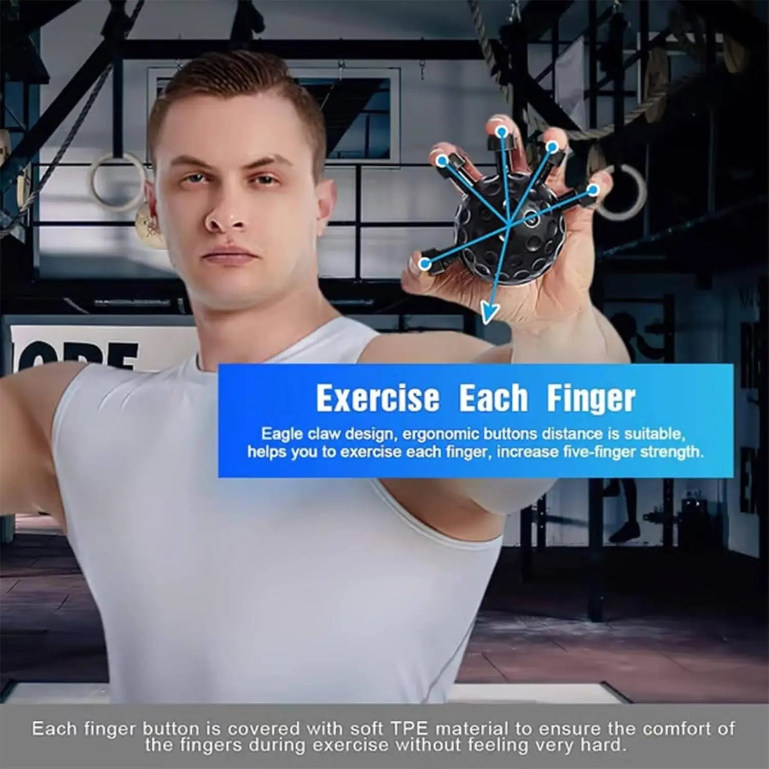Claw Five Finger Exerciser Relax Finger Grip Ball Fitness Training - Problems Solved