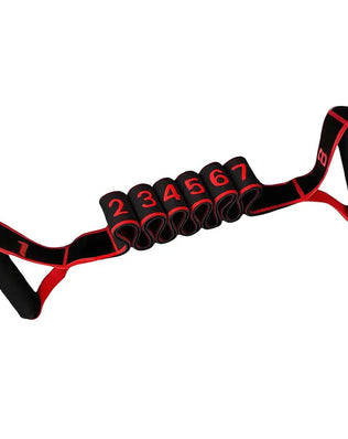 Fitness Resistance Band For Yoga Pilates Stretching Fitness Training 8 Adjustable Resistance Level Digital Marking Fitness Suppl - Problems Solved