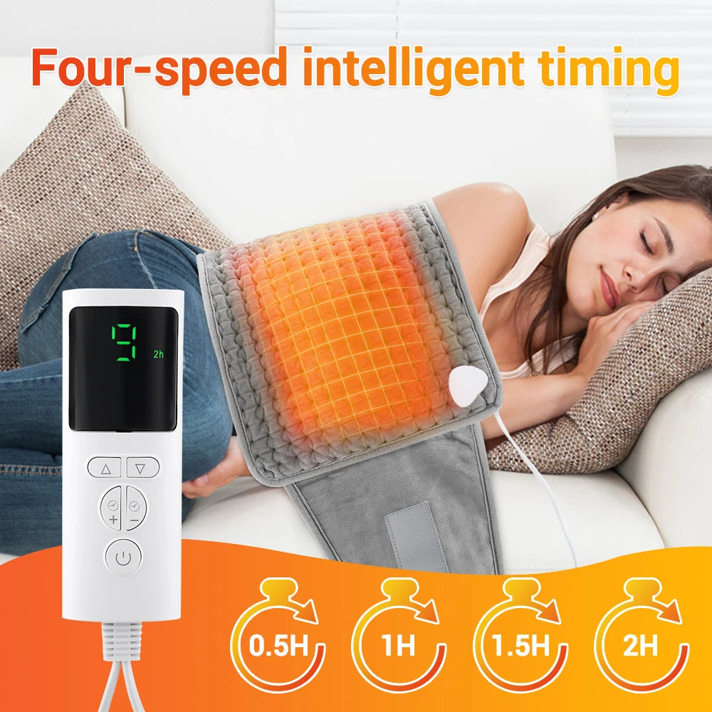 Electric Heating Pad Physiotherapy Thermal Blanket Temperature Control Hot Compress Waist Back Body Hand Winter Warmer - Problems Solved