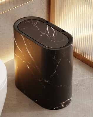 Bathroom Toilet Hotel B&B With Lid Kitchen Living Room Sandwich Trash Can Lid Multi-purpose Modern Toilet Hygienic Sandwich - Problems Solved