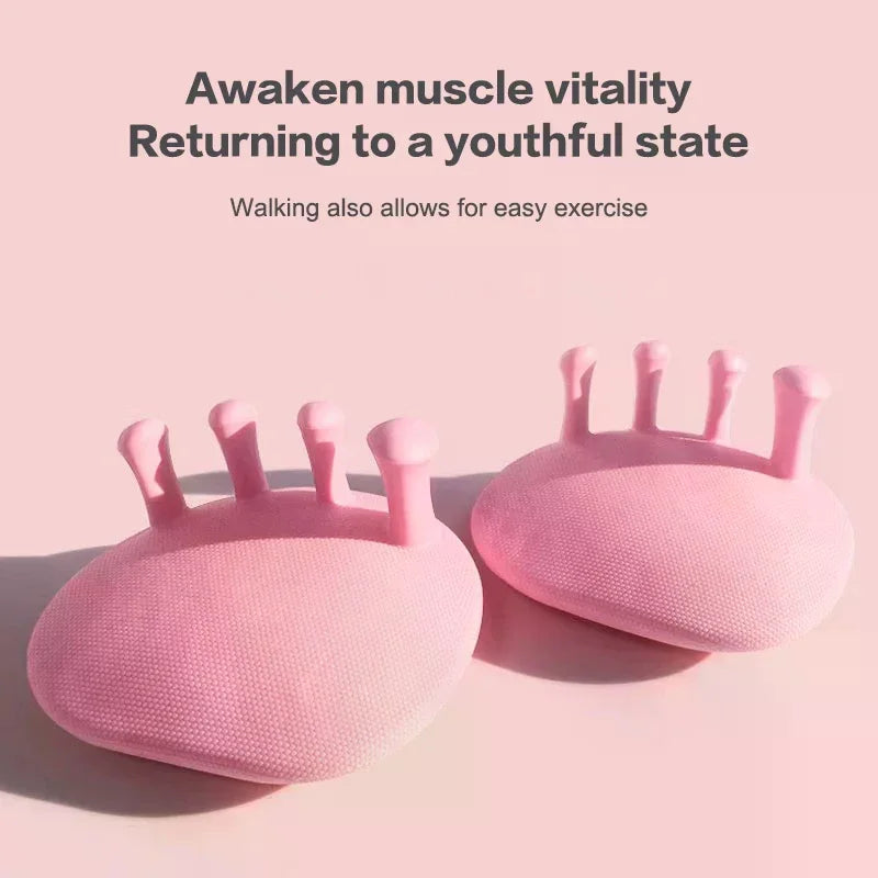 Set of 2 Leg Fitness Trainers for Arch Feet, Toe Splints for Thumb Valgus Correction and Buttock Training - Problems Solved