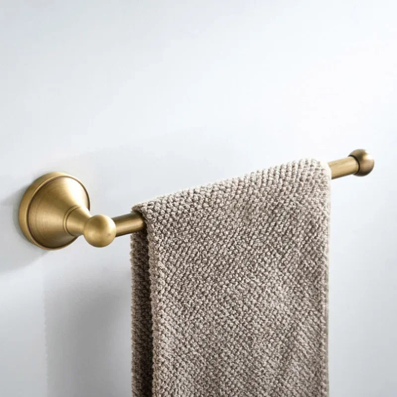 Bathroom Accessories Antique Brass Wall Mounted Toilet Paper Holder